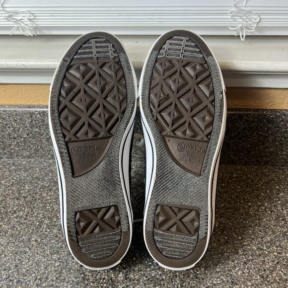 Converse All Star Low Top Women Sz 8 Sequined Black Canvas Sneaker Skate Lace Up - Picture 9 of 10